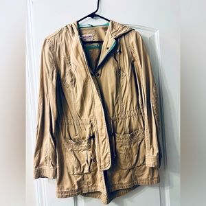 Mossimo Jacket in khaki- size Medium
